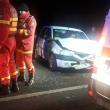 Dacia Logan implicată în accident
