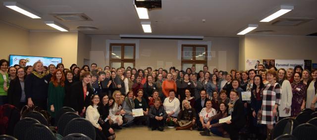 Participanti la prima editie a Forumului Merito de la Suceava