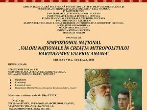 Simpozionul Național ,,Valori Naționale în creația Mitropolitului Bartolomeu Valeriu Anania”, ediția a VII-a