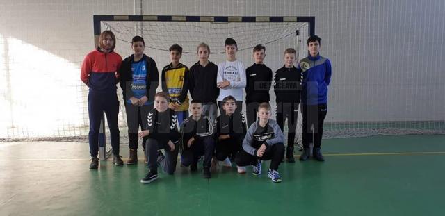 Echipa de juniori IV de la CSU Suceava, antrenată de Daniel Ionasciuc