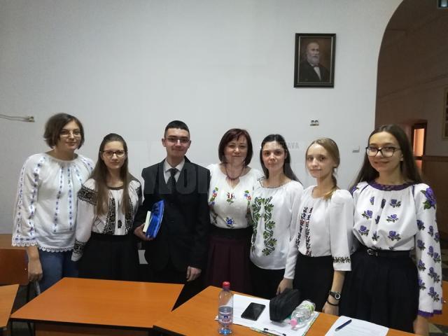 Ziua lui Mihai Eminescu și Ziua culturii naționale, sărbătorite la Colegiul Național „Eudoxiu Hurmuzachi”