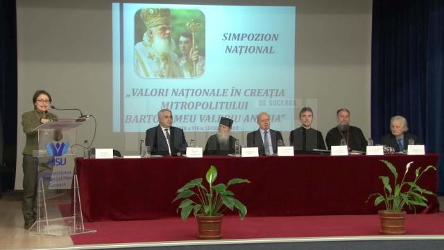 Simpozionul ,,Valori Naționale în creația Mitropolitului Bartolomeu Valeriu Anania”, ediția a VII-a, a debutat, vineri, la USV