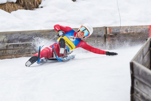 La Vatra Dornei se desfăşoară a treia etapă de Cupă Mondială la sanie pe pistă naturală – seniori