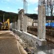 Zidul de protecţie al Mănăstirii Voroneţ se află în plin proces de reconstrucţie