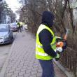Campanie de curățenie stradală, ca de primăvară, demarată în plină iarnă 6