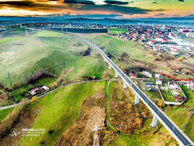 Ruta ocolitoare a Sucevei  Foto: DroneMaster.ro