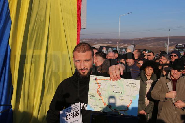 Ștefan Mandachi a organizat un nou protest pentru construcţia de autostrăzi în Moldova
