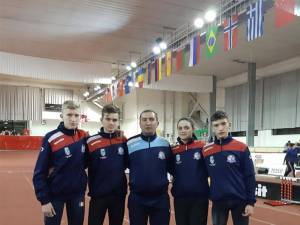 Atleţii dorneni, alături de antrenorul Cristian Prâsneac