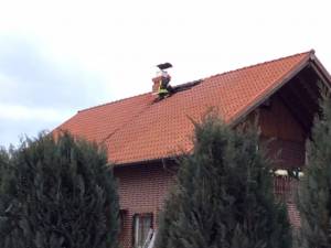 Incendiu minor la acoperișul unei case de la marginea municipiului