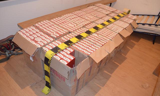 Transport de ţigări de contrabandă deturnat cu focuri de armă