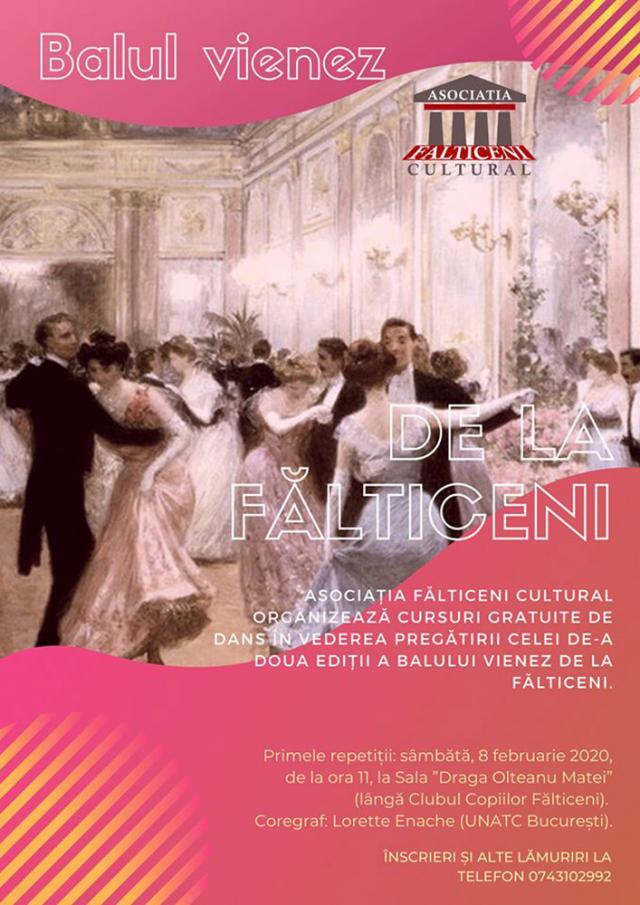 La Fălticeni, a doua ediție a Balului vienez