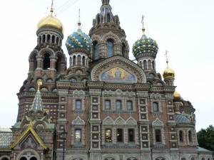 Catedrala Mântuitorului pe Sângele Vărsat, construită pe locul unde a fost asasinat țarul Alexandru al II-lea