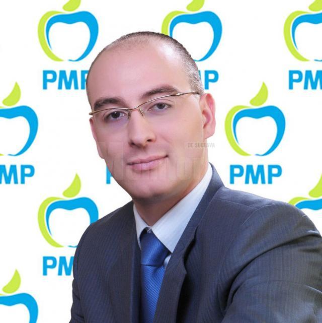 Secretarul general adjunct al PMP Suceava, Florin Hrebenciuc