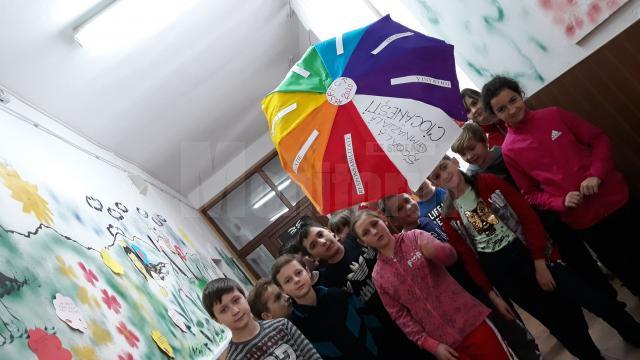 Activitate desfăşurată la Şcoala Gimnazială Ciocăneşti, în cadrul Campaniei RESPECT