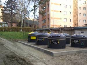 Lucrarile de pavare a punctelor de colectare din Burdujeni