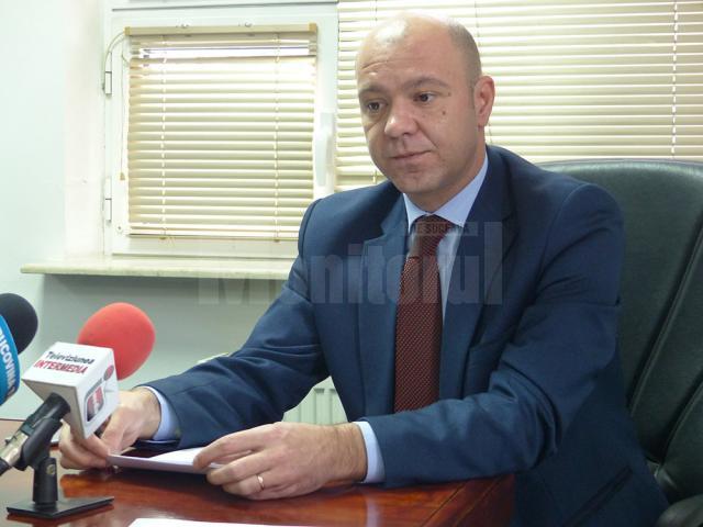 Preşedintele – director general al CAS Suceava, Victor Cristi Bleorţu