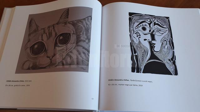 Artistul plastic Cătălin Alexandru Chifan a lansat recent „Albumul cu desene”
