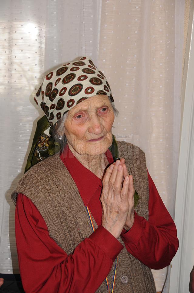 Viorica Hogaș, la împlinirea vârstei de 105 ani