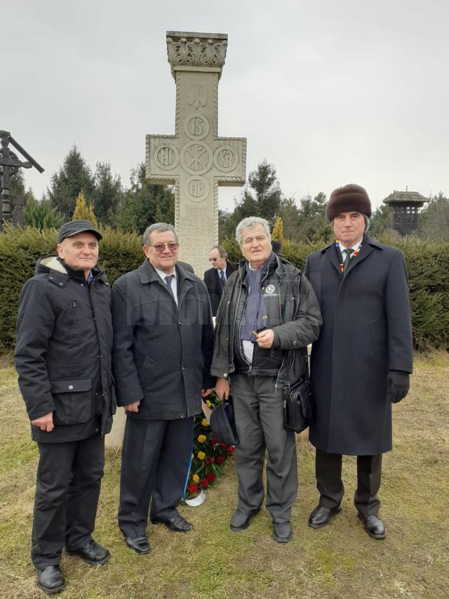 Petrea Dulgheru la Cimitirul Săracilor de la marginea Sighetului