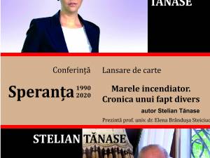 Conferința Speranța 1990 - 2020, susținută de jurnaliștii Stelian Tănase și Elena Vijulie Tănase, la Muzeul de Istorie