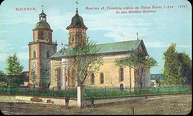 „Biserica parochială Sf. Dumitru din Suceavă începe a se nărui”