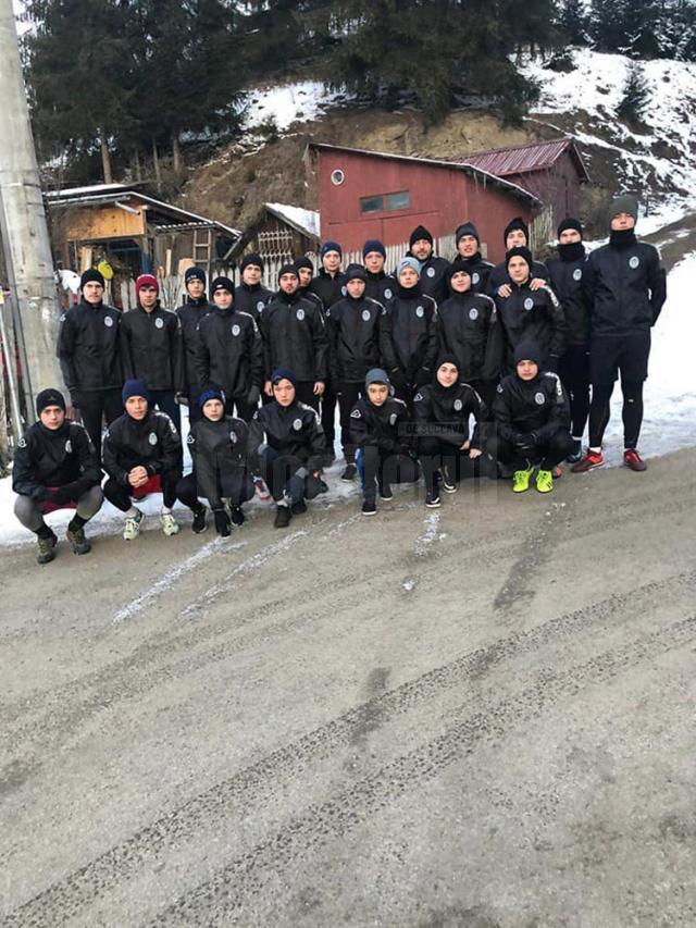 Echipele Under 17 și Under 19 de la Juniorul Suceava au efectuat un stagiu de pregătire centralizată la Vatra Dornei