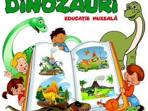 „Să învățăm despre dinozauri”, lecție de educație muzeală la Muzeul de Științele Naturii Suceava