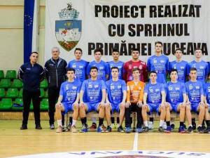 Echipa de juniori II a CSU Suceava care va participa la acest turneu
