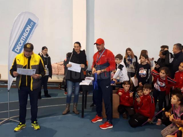 Sala de atletism Areni găzduiește frecvent concursuri pentru copii