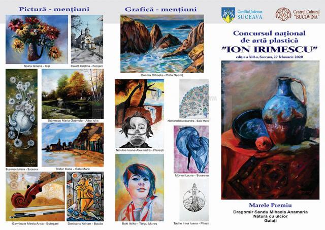 Concursul naţional de artă plastică „Ion Irimescu” și-a desemnat câștigătorii