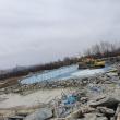 La Ștrandul Ițcani au demarat lucrările de demolare a clădirilor vechi