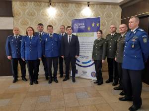 Jandarmii suceveni şi reprezentanții Gărzii Naționale a Ucrainei, în întâlnire la Suceava