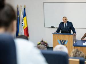 Rectorul instituției, prof. univ. dr. ing. Valentin Popa