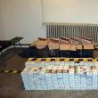 Captură de țigări de 15.000 de euro și doi ucraineni cercetați pentru contrabandă