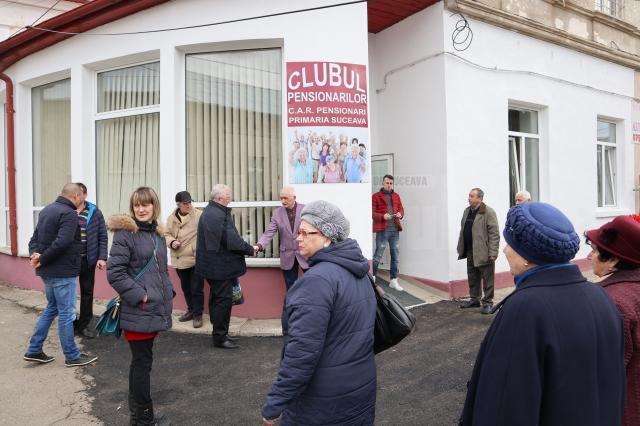 Clubul Pensionarilor Suceveni, inaugurat în centrul orașului, cu sprijinul Primăriei Suceava 2