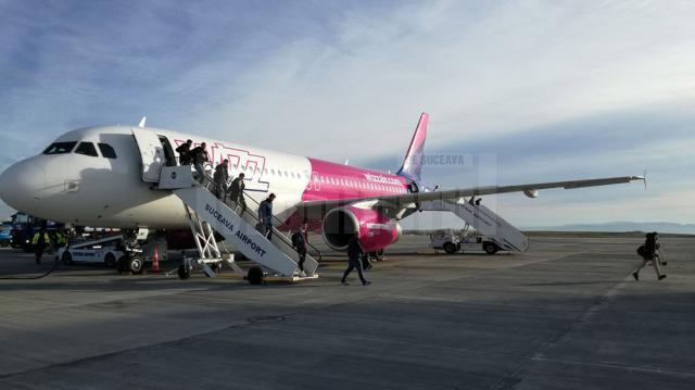 Zborurile Wizz Air din Suceava către Roma, Milano şi Bergamo vor fi suspendate până pe 31 martie 2020