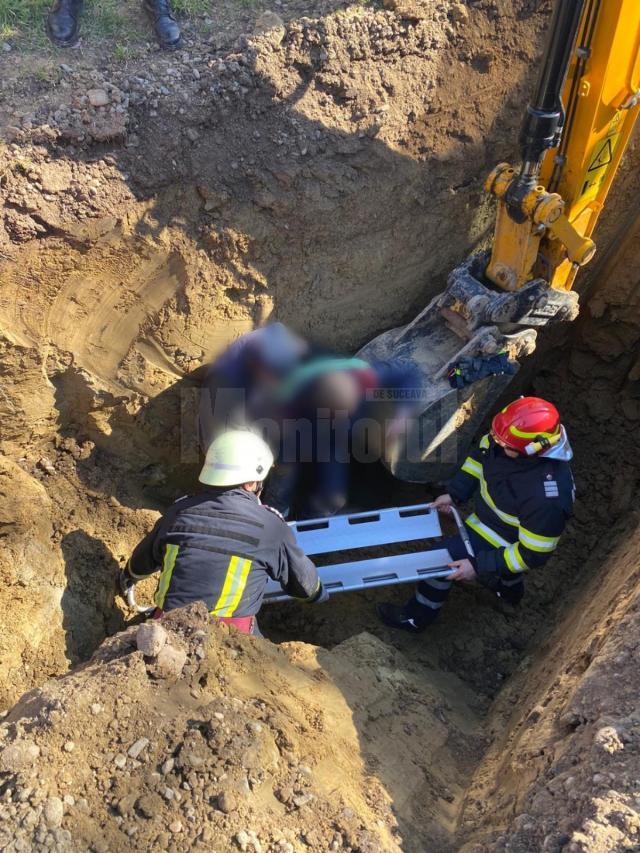 Bărbat de 53 de ani, surprins de un mal de pământ la Udești