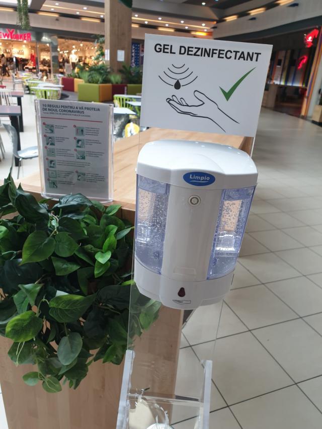 Măsuri de prevenție împotriva răspândirii coronavirusului, implementate de Shopping City Suceava