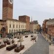 Piazza Erbè Verona goală