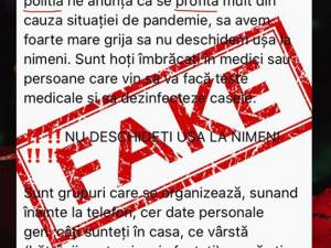 Un fake-news promovat intens și la Suceava