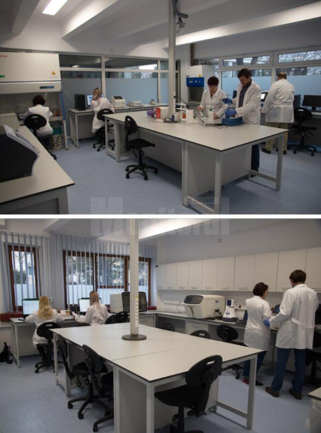 Laboratorul de Metagenomică și Biologie Moleculară din cadrul USV