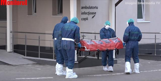 Bărbatul a fost transportat la Spitalul de Boli Infecțioase Iași