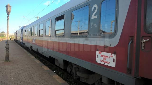 Una dintre perechile de trenuri Iași-Timișoara Nord este suspendată