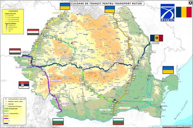 Traseul Vama Siret – Suceava – Bacău – București – Giurgiu este unul dintre culoarele de tranzit pentru transportul mărfurilor prin România