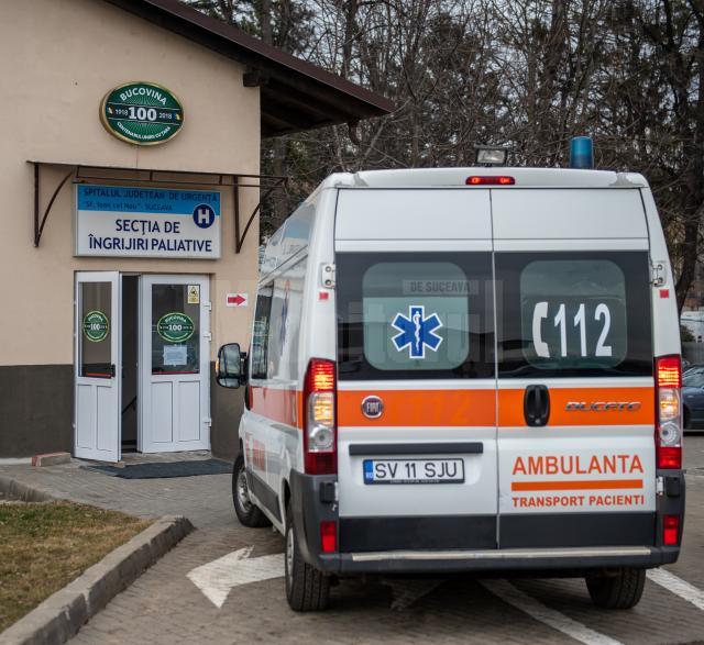 Angajații Ambulanței Suceava suspecți de contact direct cu persoane cu COVID sunt în izolare