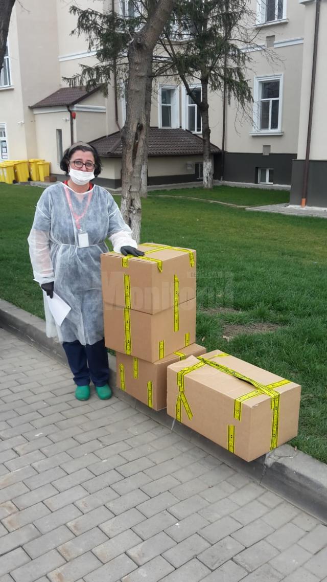 Dona'ii de echipamente pentru Spitalul Judetean din partea unei femei de afaceri din Moara