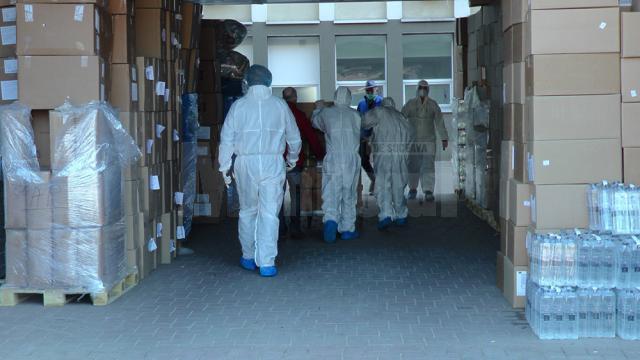 Cele două echipamente principale pentru o linie de testare COVID-19, donate de Arhiepiscopia Sucevei și Rădăuților, au ajuns la Spitalul Județean