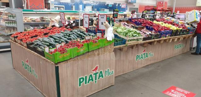 Auchan le livrează acasă sucevenilor produse proaspete de brutărie, legume, fructe, lactate și mezeluri