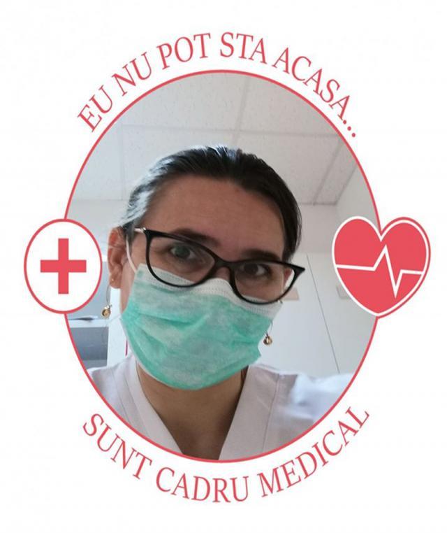 Alina, medicul rezident care a venit de la Iași să ajute Suceava