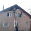 Incendiu sâmbătă dimineață la acoperișul unei case din Roșcani